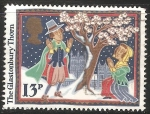 Stamps United Kingdom -  Espinho de Glastonbury