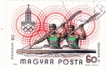 Stamps Hungary -  Olimpiada Moscú-80