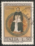 Stamps Italy -  San Tomas de Aquino