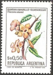 Stamps Argentina -  Guaran amarillo