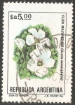 Stamps : America : Argentina :  Flor malvinense