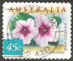 Sellos de Oceania - Australia -  Ipomoea pes-caprae