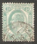 Stamps South Africa -  Eduardo VII