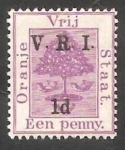 Stamps South Africa -  Ocupación británica