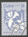 Stamps Cuba -  Mariposa