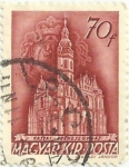 Stamps Hungary -  IGLESIA HÚNGARA. CATEDRAL DE KOSICE. YVERT HU 537