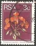 Stamps South Africa -  geranio