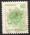 Stamps Uruguay -  Flor del Mburucuyá