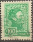 Sellos de America - Uruguay -  Artigas 