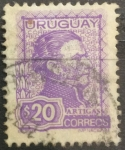 Sellos de America - Uruguay -  Artigas