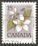 Sellos de America - Canad -  Flores