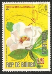 Stamps Equatorial Guinea -  magnolia grandiflora