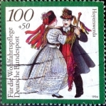 Stamps Germany -  Intercambio n1,75 usd 100+50 pf. 1994