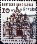 Stamps Germany -  Intercambio 0,20 usd 10 pf. 1965