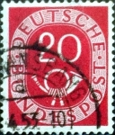 Stamps Germany -  Intercambio 0,20 usd 20 pf. 1951