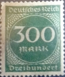 Sellos de Europa - Alemania -  Intercambio ma4xs 0,20 usd 300 m. 1922