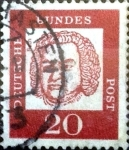 Sellos de Europa - Alemania -  Intercambio 0,20 usd 20 pf. 1961