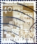 Stamps Germany -  Intercambio ma2s 0,30 usd 40 pf. 1967