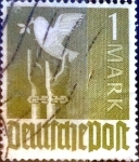 Stamps Germany -  Intercambio 0,30 usd 1 mark. 1947