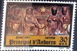 Stamps Andorra -  Intercambio m2b 0,55 usd 30 pta. 1981