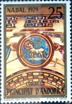 Sellos del Mundo : Europe : Andorra : Intercambio crxf2 0,40 usd 25 pta. 1979