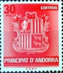 Sellos del Mundo : Europe : Andorra : Intercambio m1b 0,50 usd 30 pta. 1982