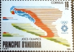 Sellos del Mundo : Europe : Andorra : Intercambio nf4b 0,90 usd 16 pta. 1984