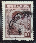 Stamps Argentina -  Bernardino Rivadavia