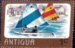 Stamps Antigua and Barbuda -  Intercambio nfxb 0,25 usd 1 cent. 1976