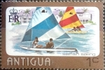 Stamps Antigua and Barbuda -  Intercambio crxf2 0,25 usd 1 cent. 1976
