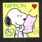 Stamps Japan -  SNOOPY