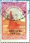 Sellos de America - Argentina -  Intercambio 0,20 usd 50 cent. 1936