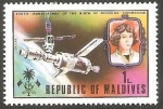 Stamps Maldives -  500 Anivº del nacimiento de Nicolás Copérnico