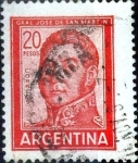 Sellos de America - Argentina -  Intercambio 0,20 usd 20 pesos 1967