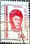 Stamps Argentina -  Intercambio 0,20 usd 50 cent. 1970