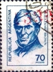 Stamps Argentina -  Intercambio 0,20 usd 70 pesos. 1977