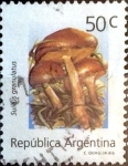 Stamps Argentina -  Intercambio daxc 0,90 usd 50 cent. 1992