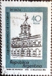 Stamps Argentina -  Intercambio 0,20 usd  40 pesos 1977