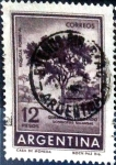 Stamps Argentina -  Intercambio 0,20 usd  12 pesos 1962