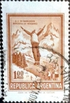 Stamps Argentina -  Intercambio 0,20 usd  1 peso 1971