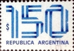 Sellos de America - Argentina -  Intercambio 0,20 usd 150 pesos 1978