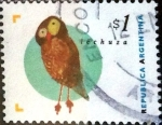 Stamps Argentina -  Intercambio 1,40 usd 1 peso. 1995