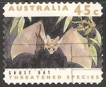 Sellos del Mundo : Oceania : Australia : Ghost bat-murciélago fantasma