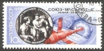 Stamps Russia -  Klimuk y Sevastianov, cosmonautas