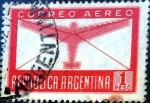 Stamps Argentina -  Intercambio 0,20 usd 1 peso 1940