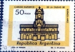 Stamps Argentina -  Intercambio 0,20 usd 50 peso 1977