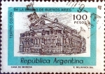 Sellos de America - Argentina -  Intercambio 0,20 usd 100 peso 1977