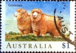 Stamps Australia -  Intercambio 1,90 usd 1 dolar. 1989