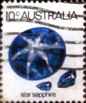 Stamps Australia -  Intercambio 0,20 usd 10 cent. 1974