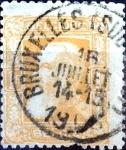 Stamps Belgium -  Intercambio 8,00 usd 1 fr. 1905